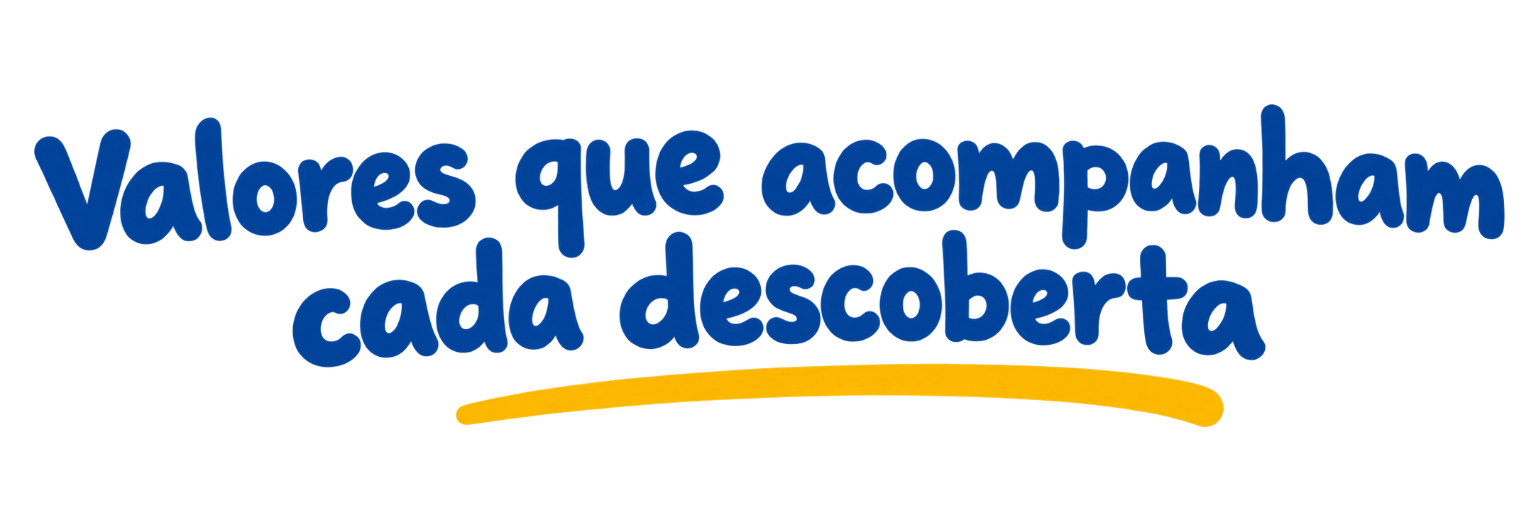 Valores que acompanham cada descoberta